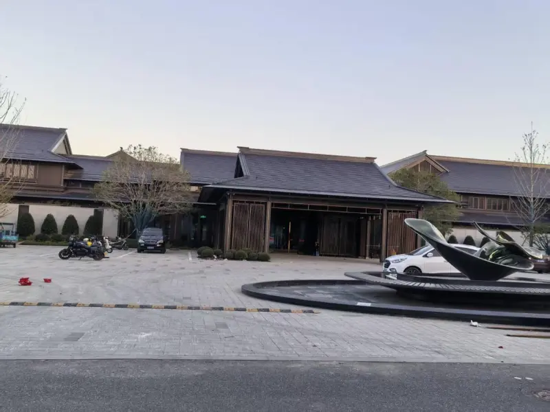 Projekt basenu w hotelu Blueway: Runquan Kaiyuan Mingting (oddział w mieście Longwu Tea)